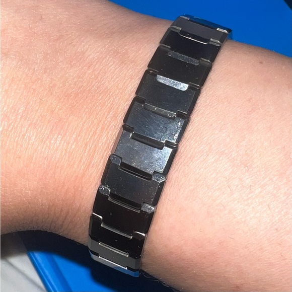 Men’s Stainless Steel Polished Link Style Bracelet